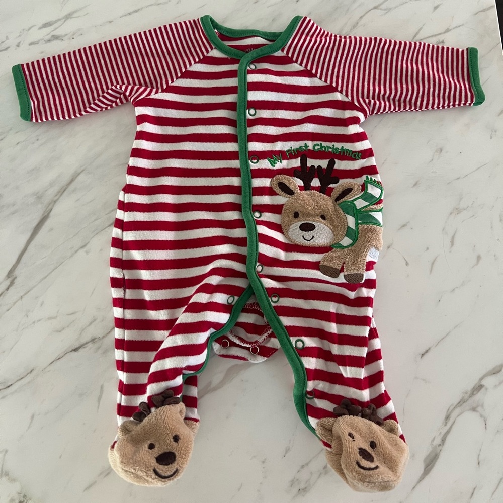 My First Christmas Newborn Onesie
